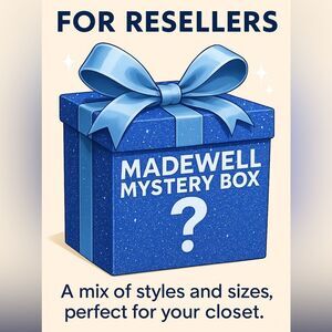 Beginner Resellers Mystery Box Womens Madewell Clothing Mixed Sizes Winter Items